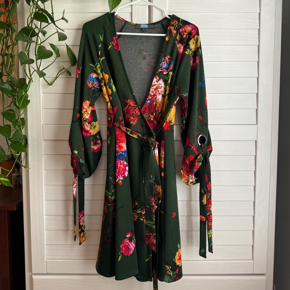 Anthropologie Eva Franco Dahlia Wrap Dress